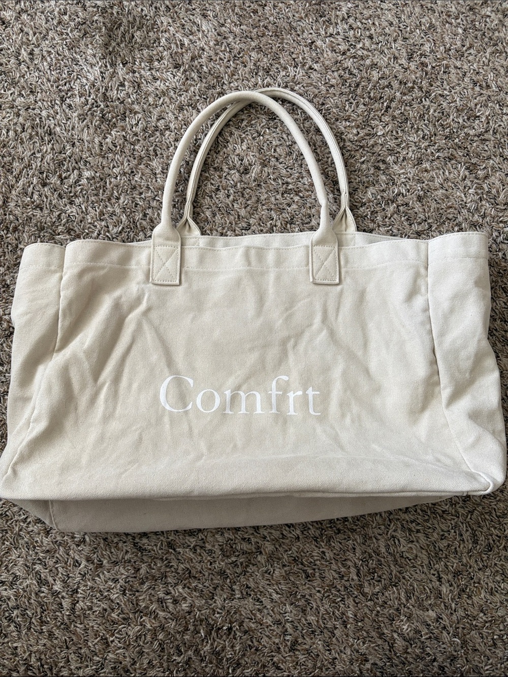 Comfrt Canvas Beach Tote Shopper Bag